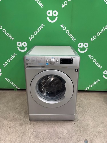 Indesit washing machine silver - indesit,