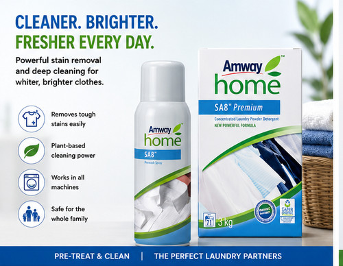 3kg powder detergent amway - 3kg, +