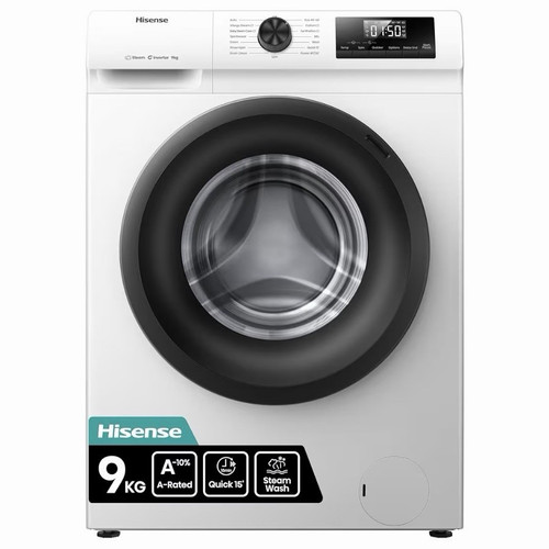 Hisense wf1q9041bw 9kg front - hisense,